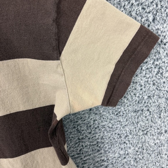 Vintage Nike Shirt Mens XL Colorblock Stripe Rugby Polo Streetwear Y2K - Picture 11 of 13